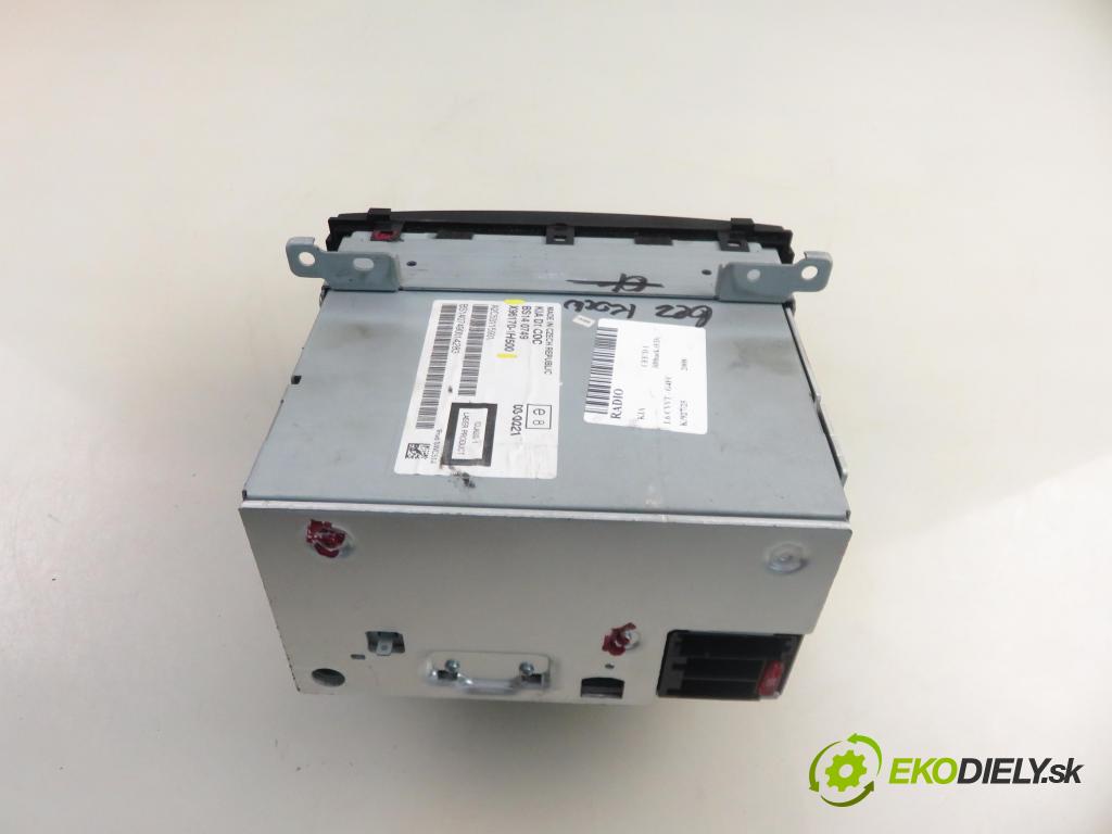 KIA CEE'D liftback (ED) HB 2008 92,00 1.6 CVVT - G4FC 1591,00 RADIO CD X9616701H500
