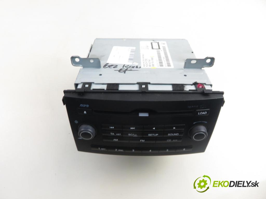 KIA CEE'D liftback (ED) HB 2008 92,00 1.6 CVVT - G4FC 1591,00 RADIO CD X9616701H500