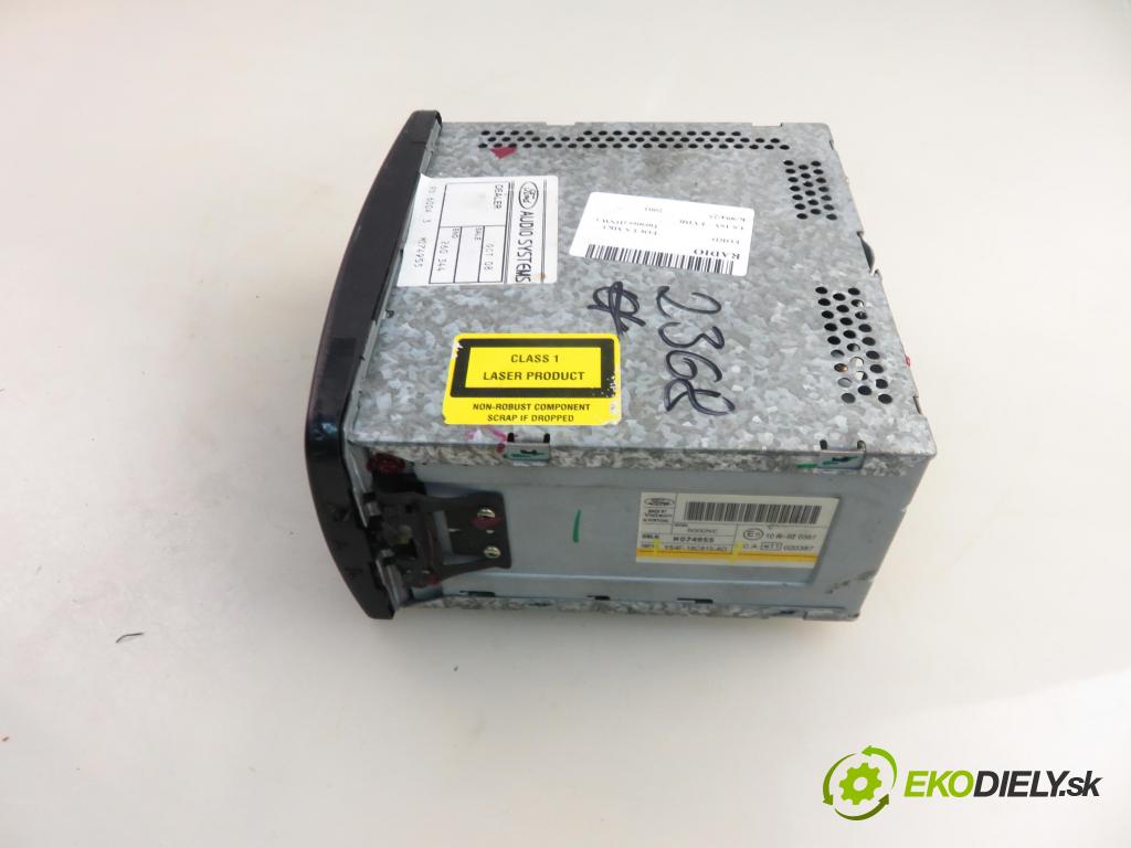 FORD FOCUS Turnier (DNW) KOMBI 2003 74,00 1.6 16V - FYDB 1596,00 RADIO CD YS4F18C815AD
