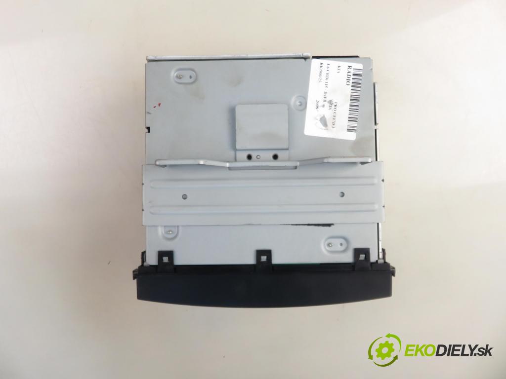 KIA PRO CEE'D (ED) HB 2008 85,00 1.6 CRDi 115 - D4FB 1582,00 RADIO CD 961401H600
