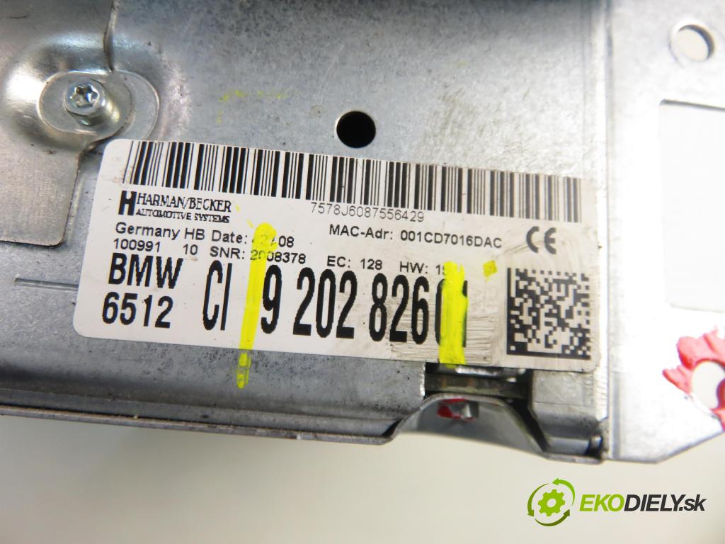BMW 3 Touring (E91) KOMBI 2008 105,00 318 d 143 1995,00 RADIO CD 9202826