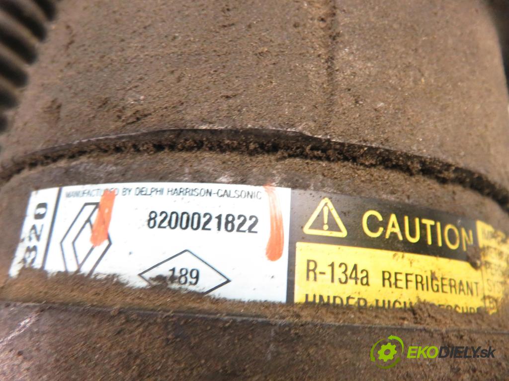 RENAULT LAGUNA II (BG0/1_) LIFTBACK 2002 88,00 1.9 dCi 120 - F9Q 750 1870,00 KOMPRESOR: klimatizácie 8200021822 (Kompresor klimatizácie)