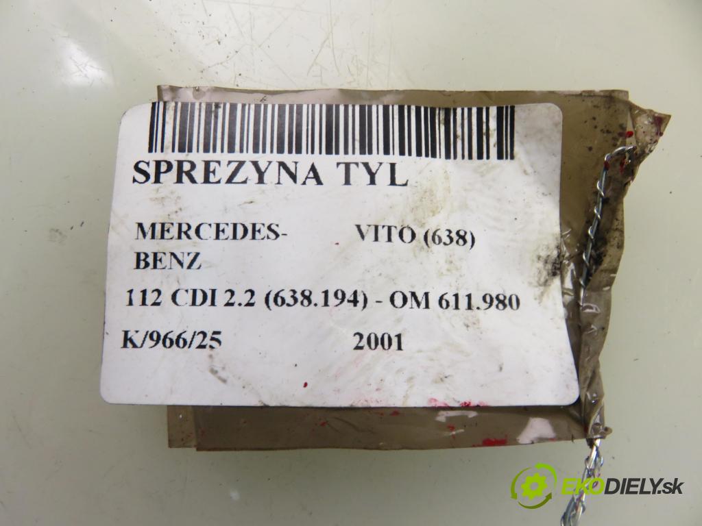 MERCEDES-BENZ VITO Autobus (638) BUS 2001 90,00 112 CDI 2.2 122  - OM 611.980 2151,00 Pružina zadné