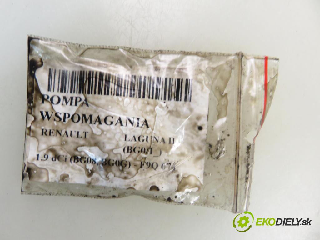 RENAULT LAGUNA II (BG0/1_) LIFTBACK 2001 88,00 1.9 dCi (BG08, BG0G) - F9Q 674 1870,00 Pumpa servočerpadlo 26092070EA ; 8200100082 (Servočerpadlo)