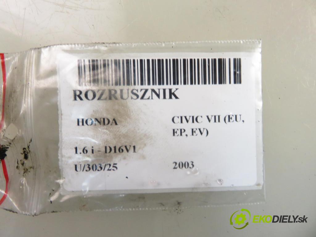 HONDA CIVIC VII Hatchback (EU, EP, EV) HB 2003 81,00 1.6 i - D16V1 1590,00 Štartér S3101 (Štartér)