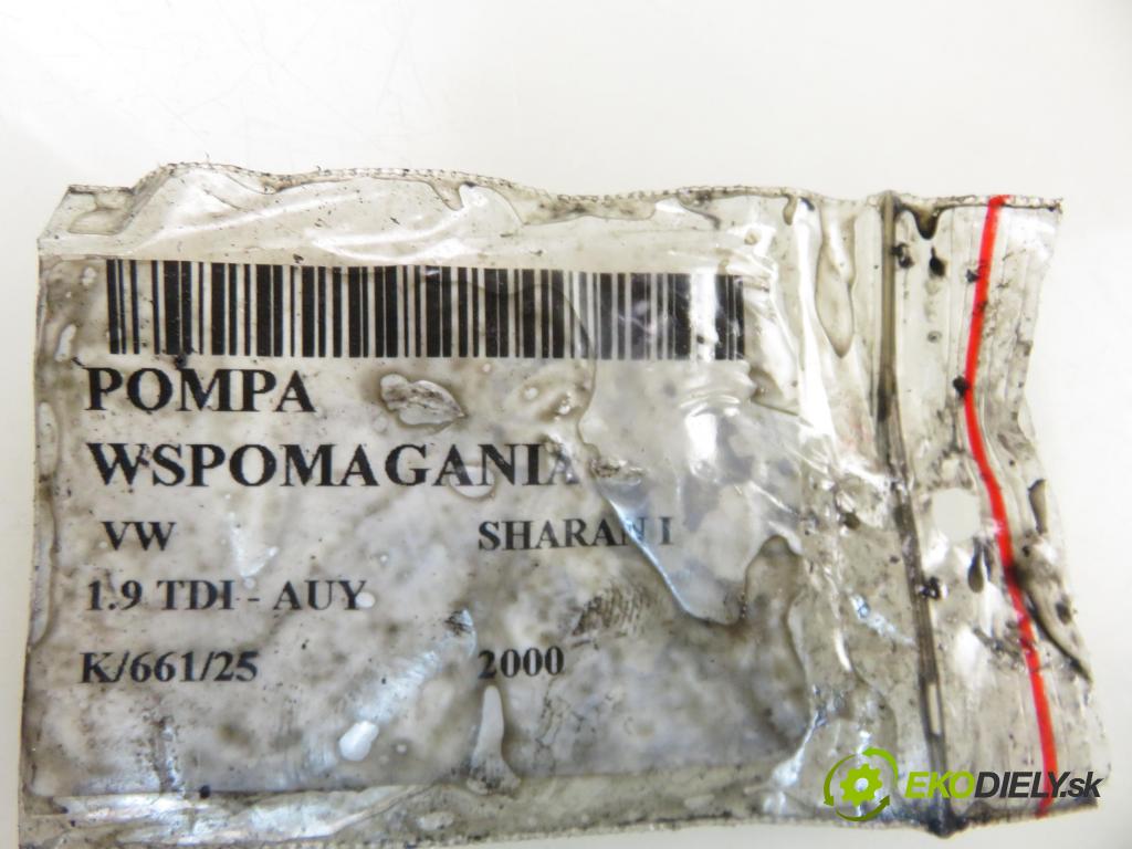 VW SHARAN (7M8, 7M9, 7M6) MINIVAN 2000 85,00 1.9 TDI PD 115 - AUY 1896,00 Pumpa servočerpadlo 98VW3A674AA (Servočerpadlo)