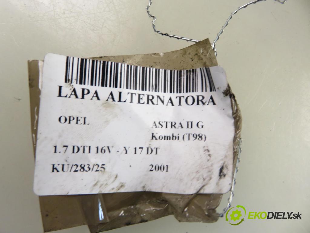 OPEL ASTRA G Kombi (T98) KOMBI 2001 55,00 1.7 DTI 16V - Y 17 DT 1686,00 uchycení alternátora