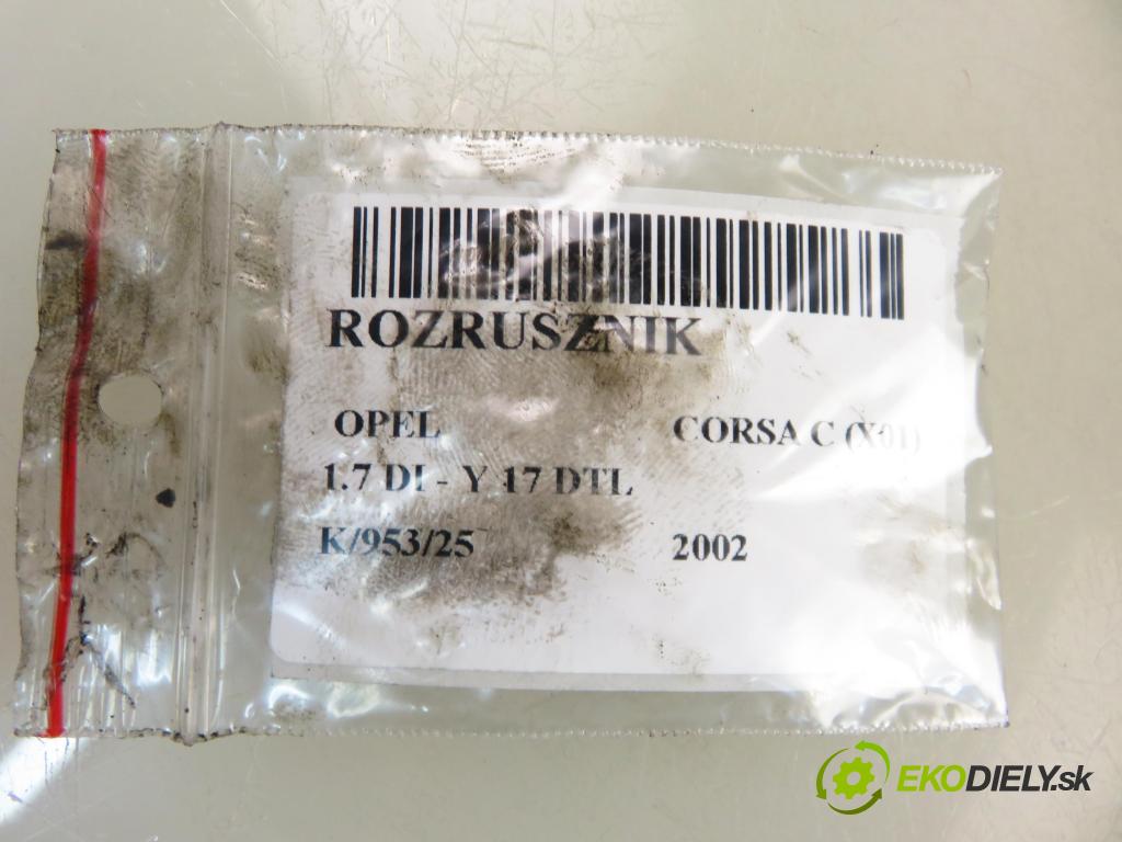 OPEL CORSA C (X01) HB 2002 48,00 1.7 DI - Y 17 DTL 1686,00 Štartér S2001 (Štartér)