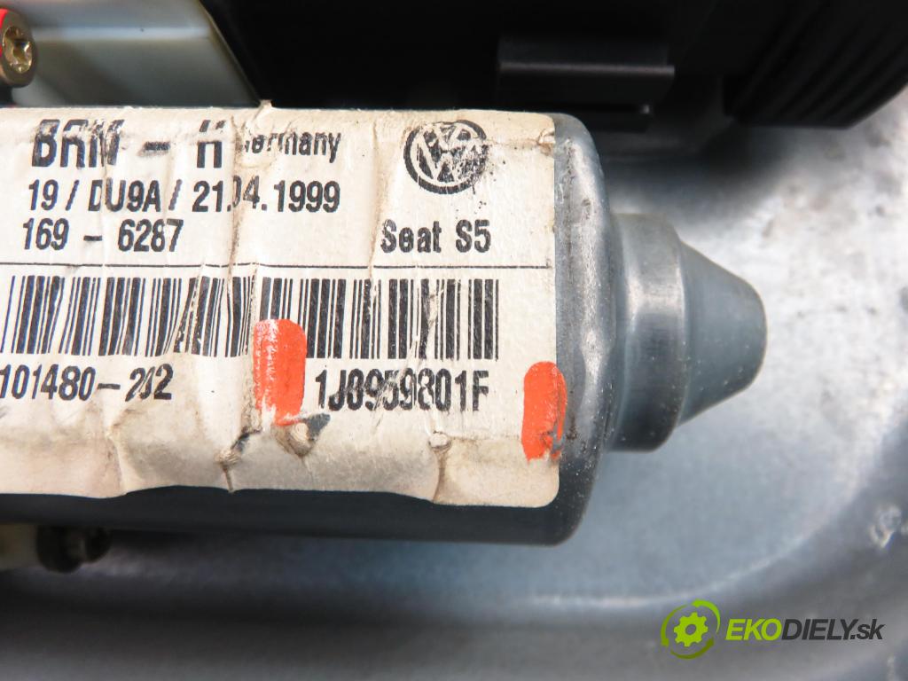 SEAT TOLEDO II (1M2) SEDAN 2002 81,00 1.9 TDI - ASV 1896,00 mechanismus oken 1J0959801F