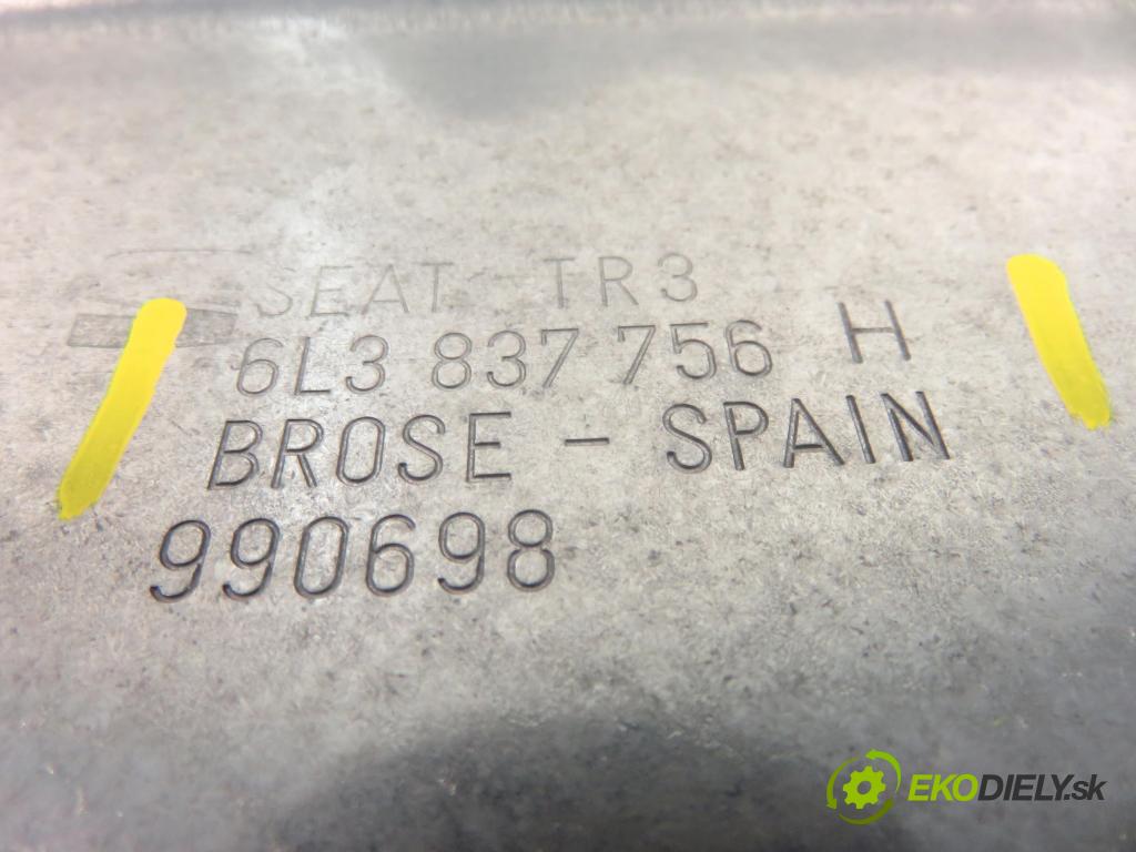 SEAT IBIZA III (6L1) HB 2003 47,00 1.2 12V - AZQ 1198,00 mechanismus oken PPE 3D 6Q2959801A ; 6L3837752AD ; 6L3837756H