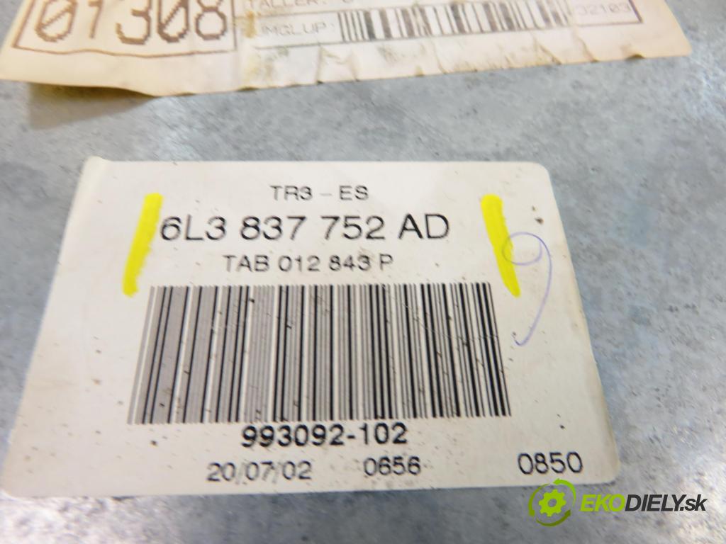 SEAT IBIZA III (6L1) HB 2003 47,00 1.2 12V - AZQ 1198,00 mechanismus oken PPE 3D 6Q2959801A ; 6L3837752AD ; 6L3837756H