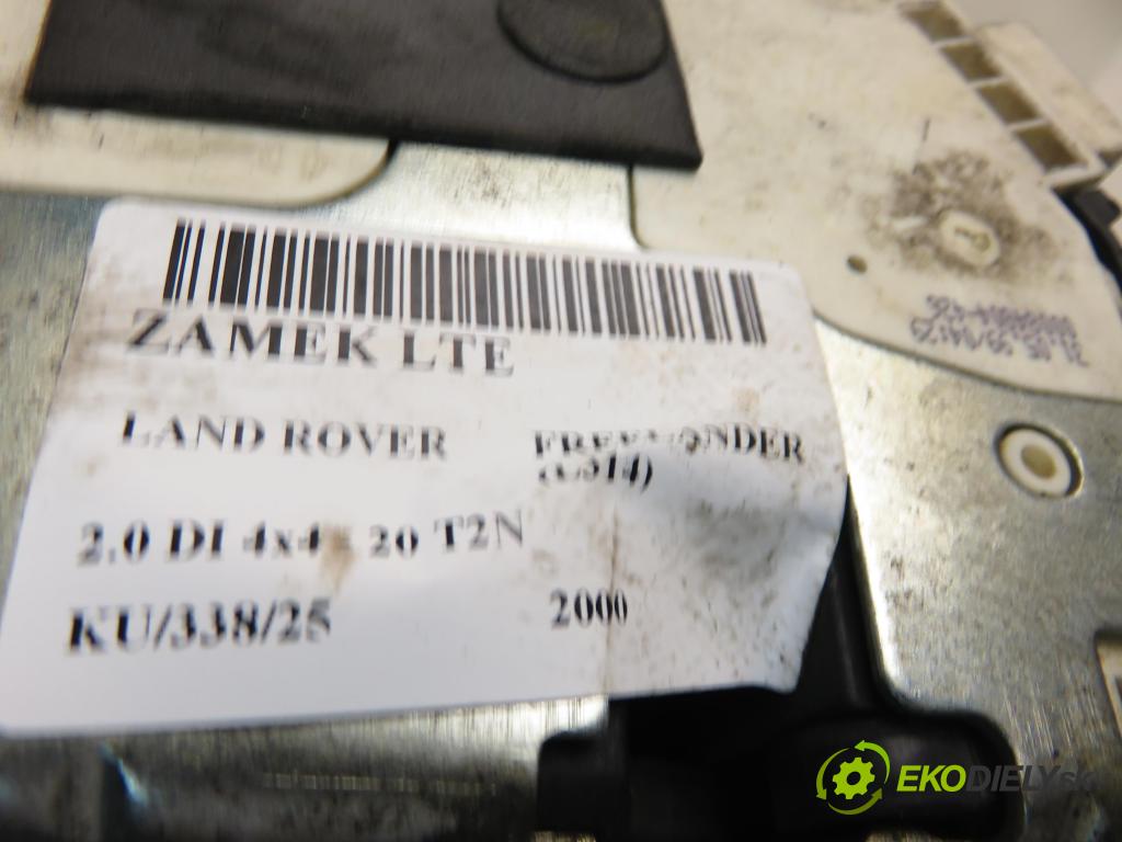 LAND ROVER FREELANDER (L314) SUV 2000 72,00 2.0 DI 4x4 - 20 T2N 1994,00 zámok