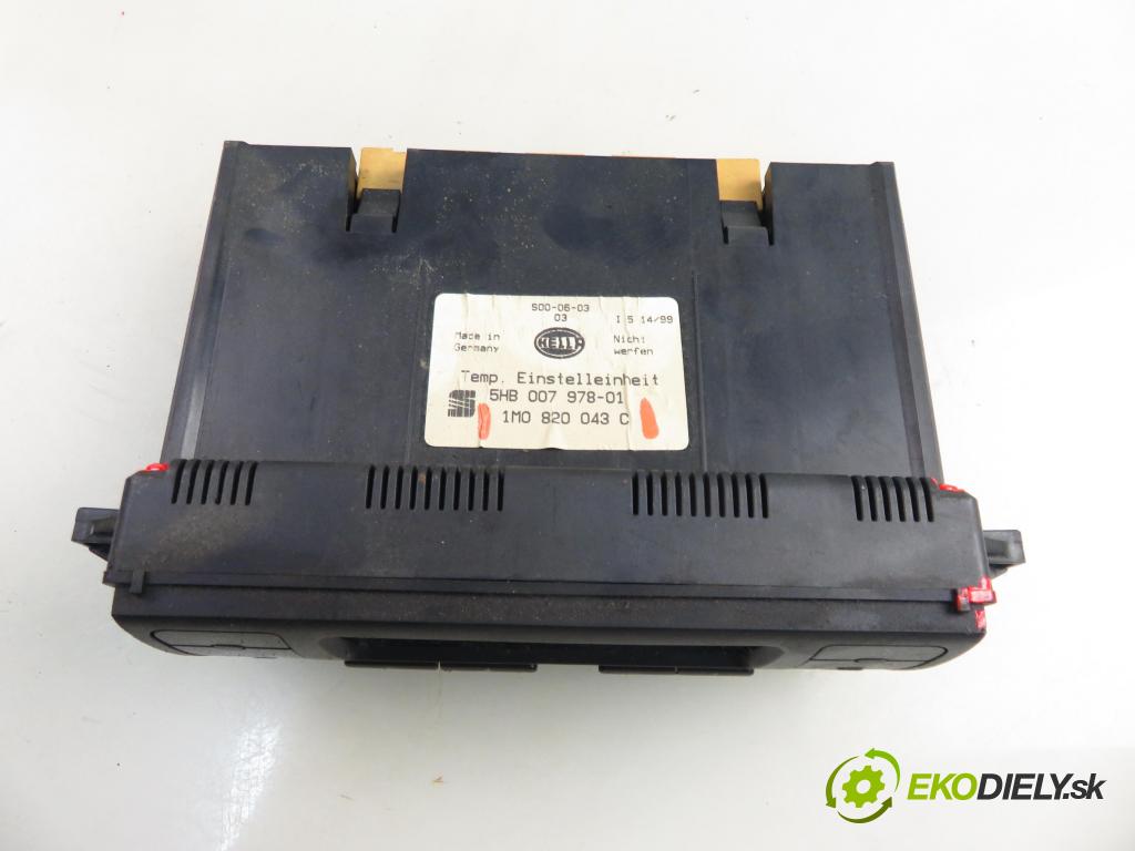 SEAT TOLEDO II (1M2) SEDAN 2002 81,00 1.9 TDI - ASV 1896,00 Panel kúrenia KLIMATRONIK 1M0820043C
