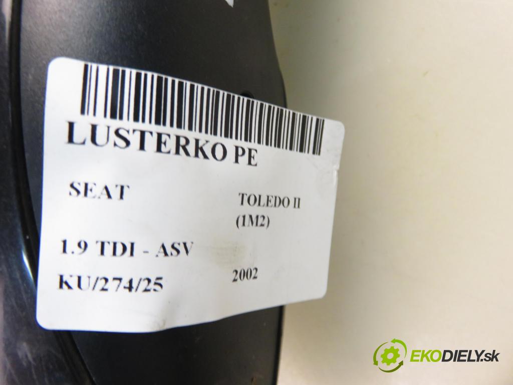 SEAT TOLEDO II (1M2) SEDAN 2002 81,00 1.9 TDI - ASV 1896,00 Spätné zrkadlo 1M0857934