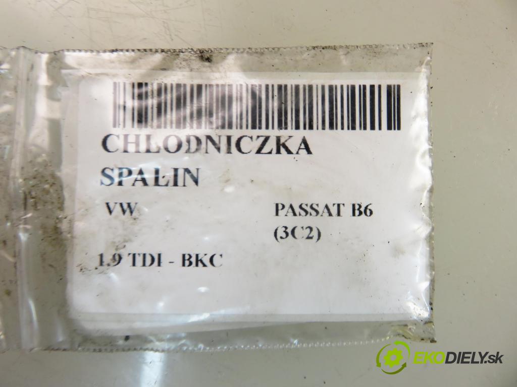 VW PASSAT B6 (3C2) SEDAN 2006 77,00 1.9 TDI PD 105 - BKC 1896,00 Chladič spalín 03G131063E ; 038131513AD ; 038131521CC