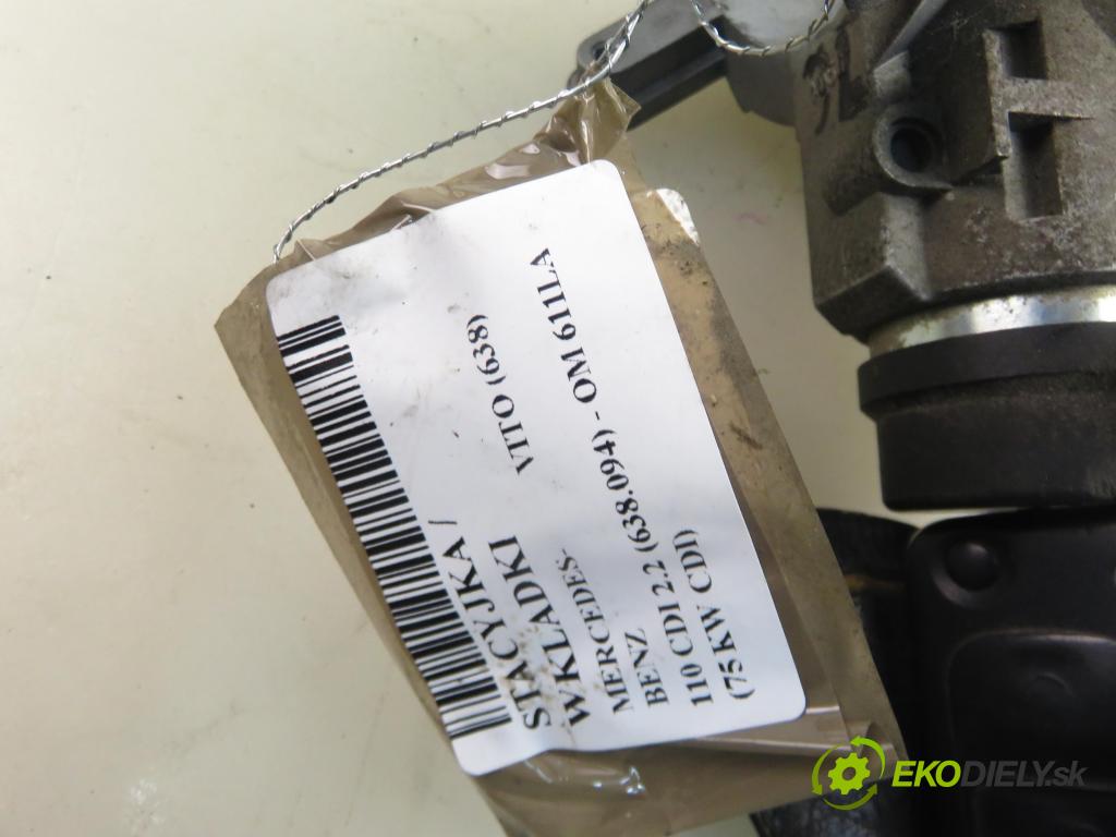 MERCEDES-BENZ VITO Skrzynia (638) FURGON 2002 90,00 112 CDI 2.2 (638.094) - OM 611.980 2151,00 spinačka 9014600104 (Spínacia skrinka)