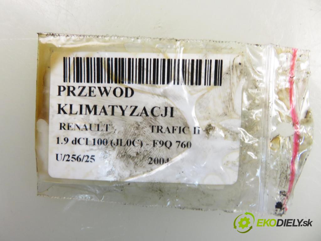 RENAULT TRAFIC II Autobus (JL) BUS 2004 74,00 1.9 dCI 100 (JL0C) - F9Q 760 1870,00 rúrka klimatizácie
