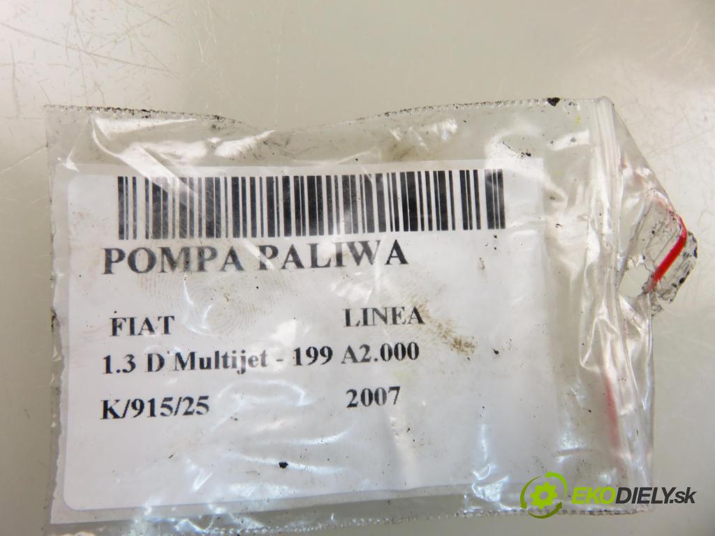 FIAT LINEA (323_) SEDAN 2007 0,00 1.3 D Multijet - 199 A2.000 1248,00 pumpa paliva 51782457 ; 0580303111