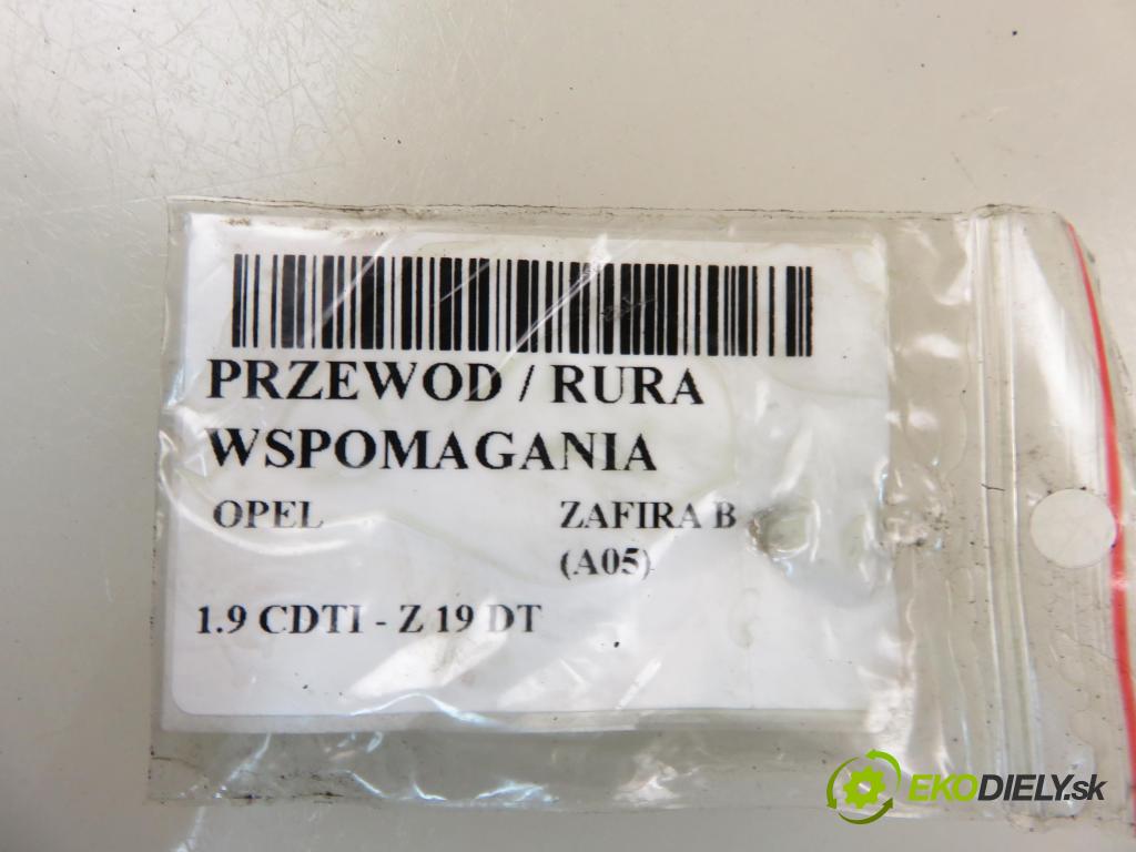 OPEL ZAFIRA B (A05) MINIVAN 2005 88,00 1.9 CDTI 8V 120 - Z 19 DT 1910,00 rúrka / Rúra servočerpadlo 13122703 ; 13122700