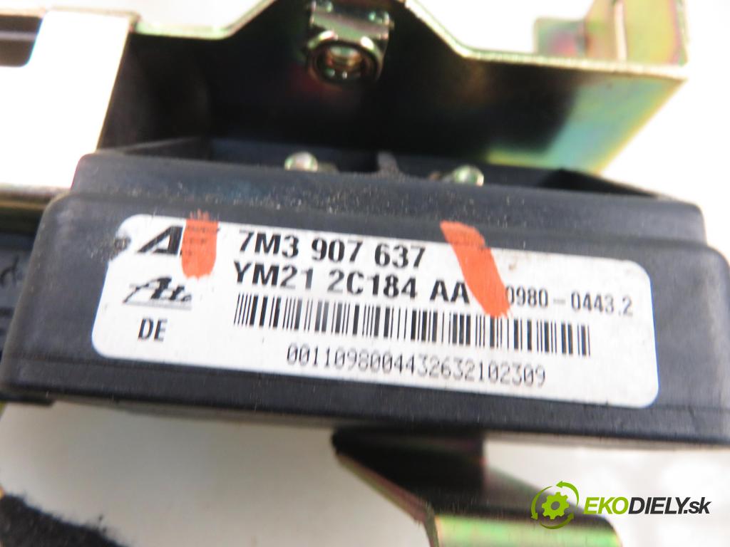 VW SHARAN (7M8, 7M9, 7M6) MINIVAN 2002 85,00 1.9 TDI PD 115 - AUY 1896,00 snímač ESP 7M3907637 ; 1J0907651A ; YM212C184AA
