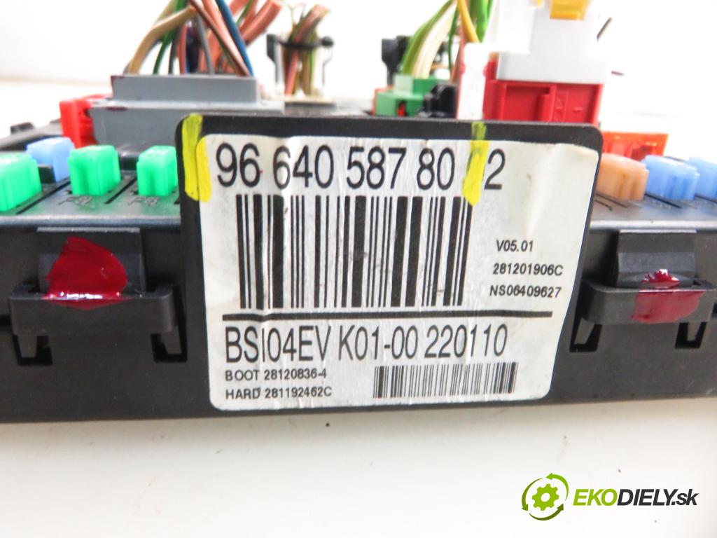 CITROEN C4 Picasso I (UD_) MINIVAN 2010 80,00 1.6 HDi 16V 109 - 9HZ 1560,00 MODUL BSI 9664058780