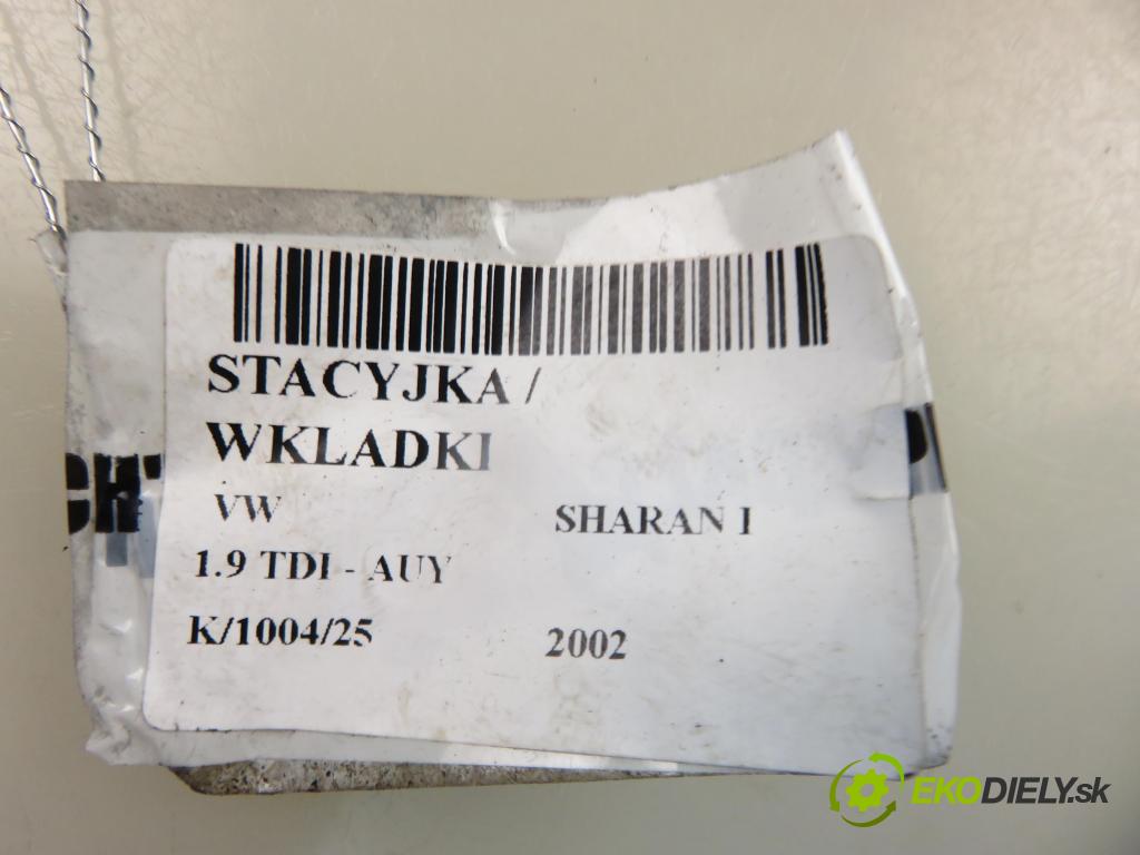 VW SHARAN (7M8, 7M9, 7M6) MINIVAN 2002 85,00 1.9 TDI PD 115 - AUY 1896,00 spinačka 4B0905851B (Spínacia skrinka)