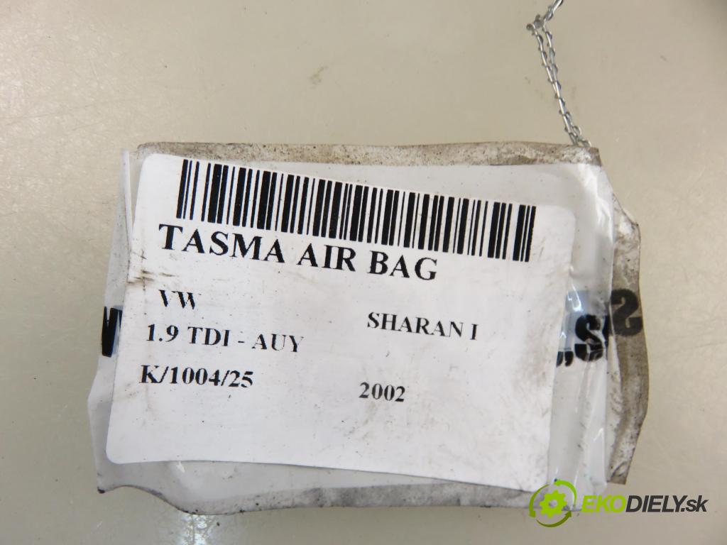 VW SHARAN (7M8, 7M9, 7M6) MINIVAN 2002 85,00 1.9 TDI PD 115 - AUY 1896,00 PÁSKA: air BAG 1J0959654AP