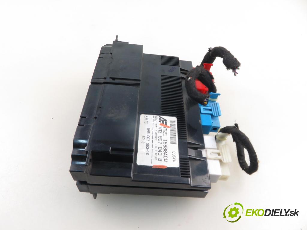 VW SHARAN (7M8, 7M9, 7M6) MINIVAN 2002 85,00 1.9 TDI PD 115 - AUY 1896,00 Panel kúrenia KLIMATRONIK 7M3907040B ; YM2119988ACW