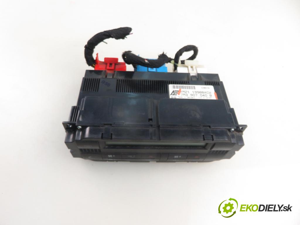 VW SHARAN (7M8, 7M9, 7M6) MINIVAN 2002 85,00 1.9 TDI PD 115 - AUY 1896,00 Panel kúrenia KLIMATRONIK 7M3907040B ; YM2119988ACW