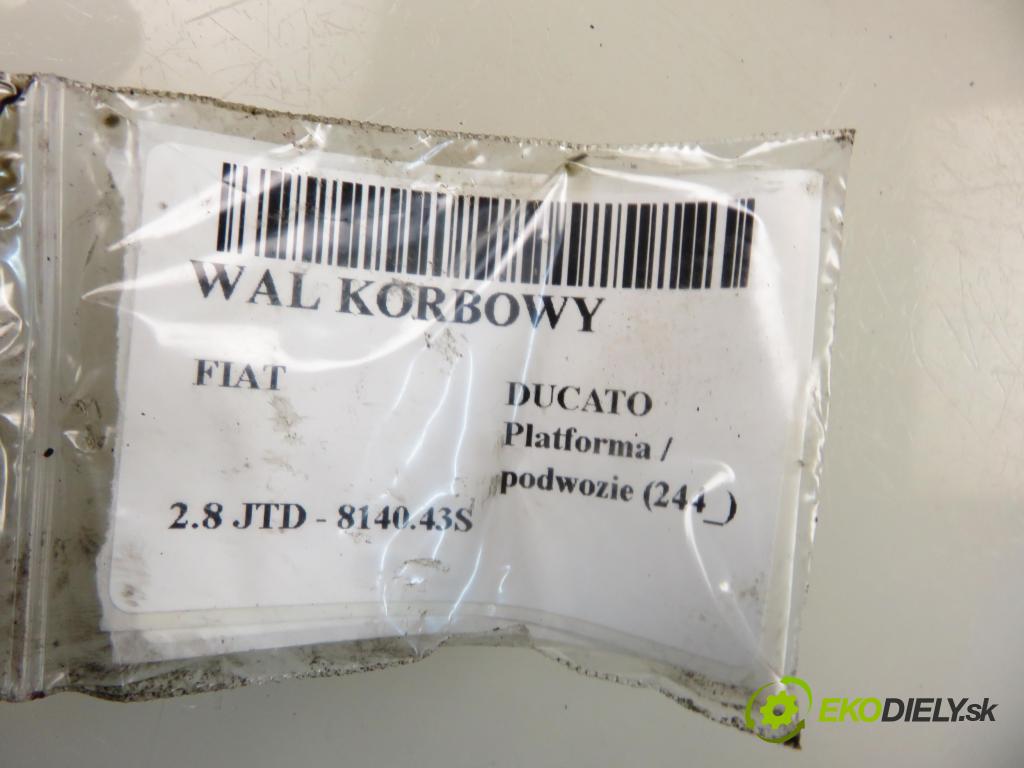 FIAT DUCATO Platforma / podwozie (244_) KABINA/PLATFORMA 2005 94,00 2.8 JTD 2798,00 WAL KORBOVÝ: 500314266