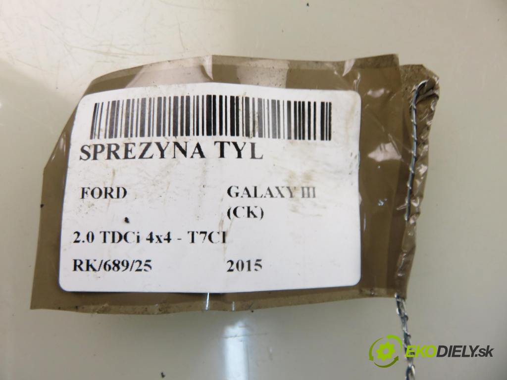 FORD GALAXY III (CK) MINIVAN 2015 110,00 2.0 TDCi 4x4 - T7CI 1997,00 Pružina zadné
