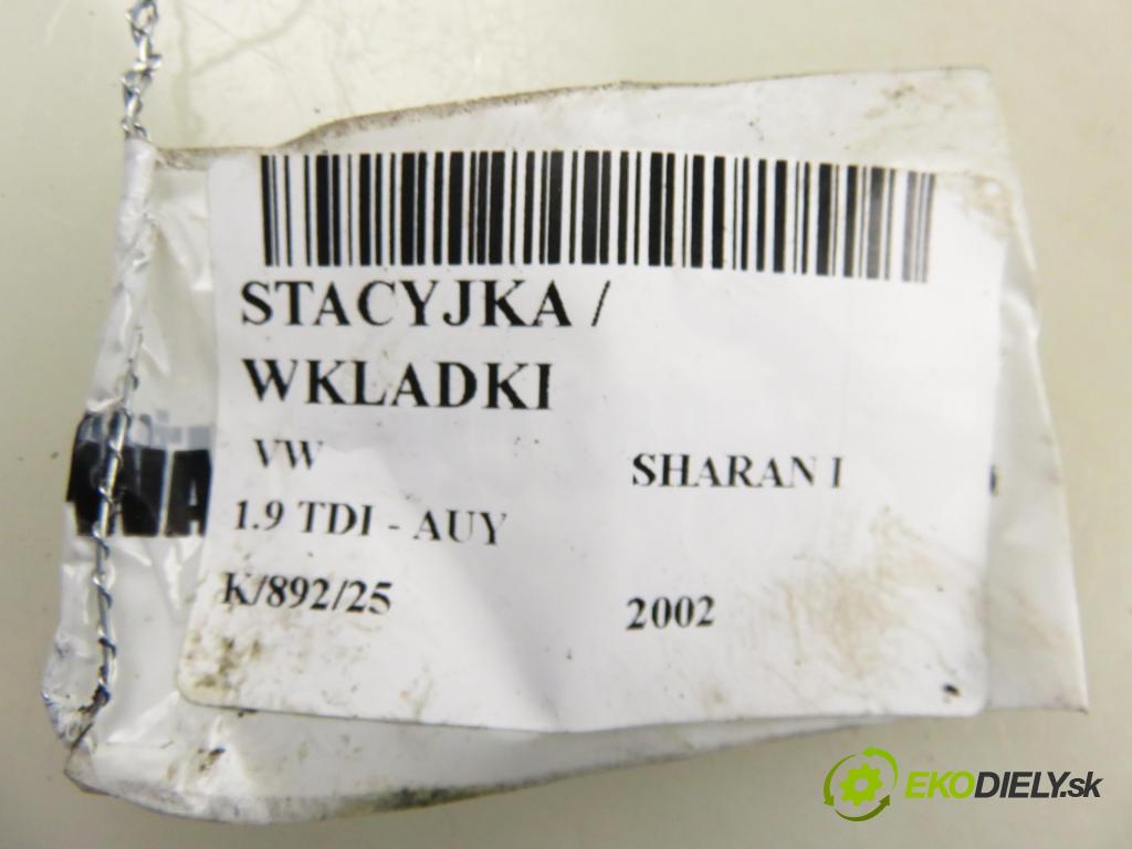 VW SHARAN (7M8, 7M9, 7M6) MINIVAN 2002 85,00 1.9 TDI PD 115 - AUY 1896,00 spinačka 4B0905851B (Spínacia skrinka)