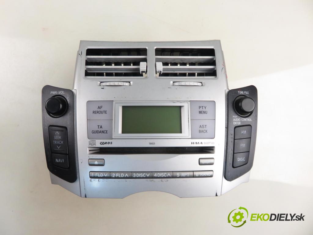 TOYOTA YARIS (_P9_) HB 2005 51,00 1.0 VVT-i (KSP90_) - 1KR-FE 998,00 RADIO CD 8612052480