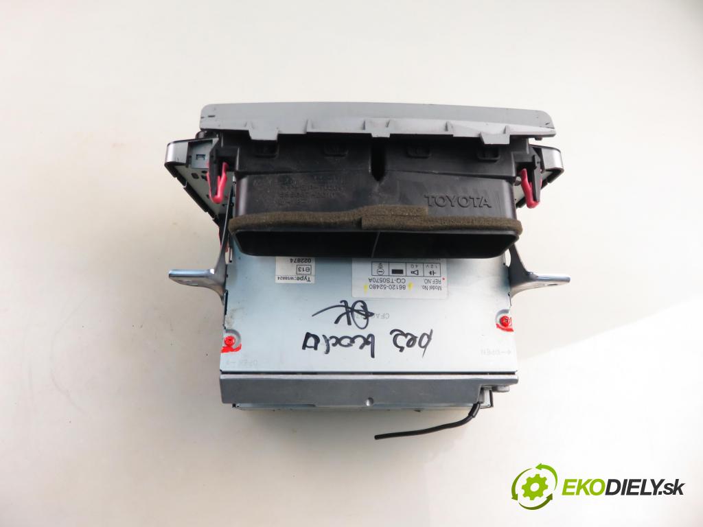 TOYOTA YARIS (_P9_) HB 2005 51,00 1.0 VVT-i (KSP90_) - 1KR-FE 998,00 RADIO CD 8612052480
