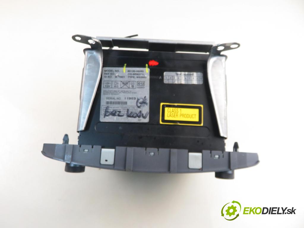 TOYOTA AVENSIS sedan (_T25_) SEDAN 2003 85,00 2.0 D-CAT 116- 1CD-FTV 1995,00 RADIO CD 8612005080 ; 5590205050F