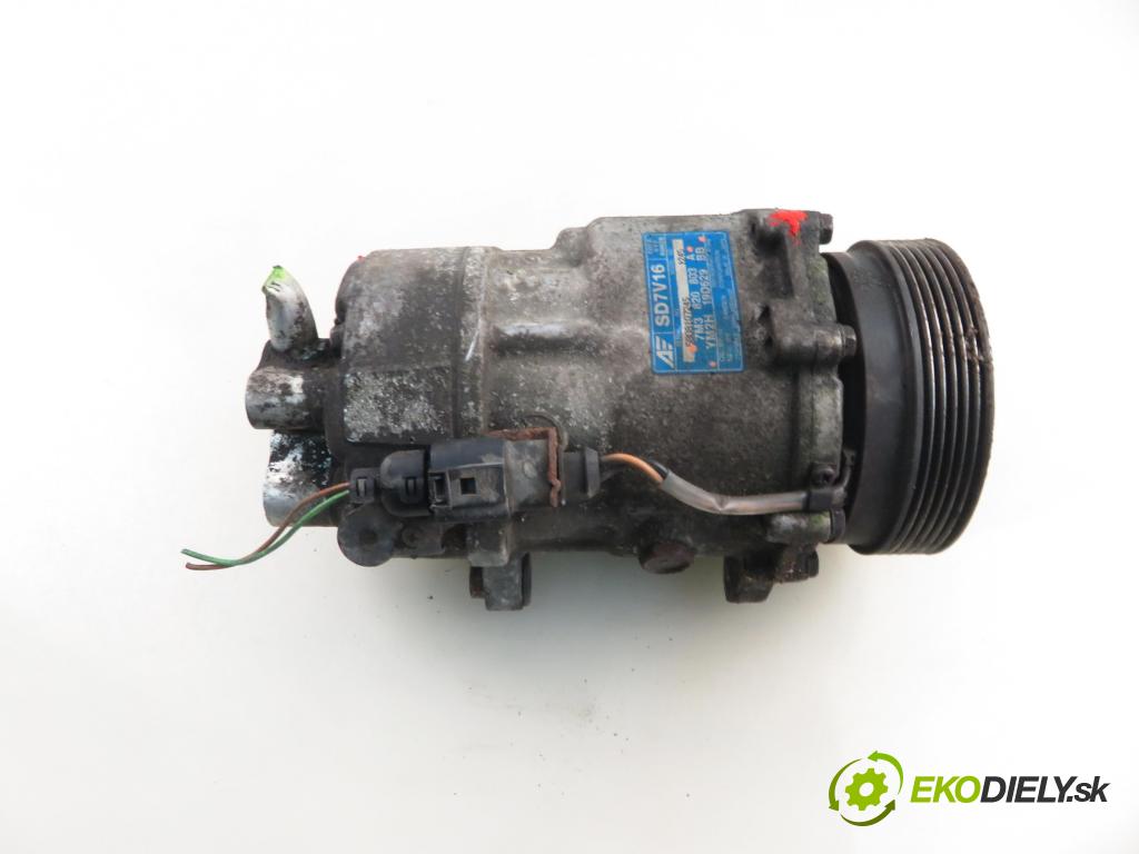 VW SHARAN (7M8, 7M9, 7M6) MINIVAN 2002 85,00 1.9 TDI PD 115 - AUY 1896,00 KOMPRESOR: klimatizácie 7M3820803A ; YM2H19D629BB (Kompresor klimatizácie)