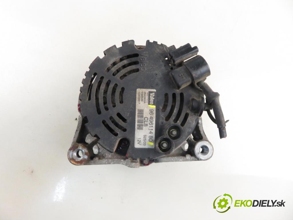 PEUGEOT 206 CC (2D) CABRIO 2005 100,00 2.0 S16 - RFN (EW10J4) 1997,00 Alternátor 9649611480 (Alternátor)