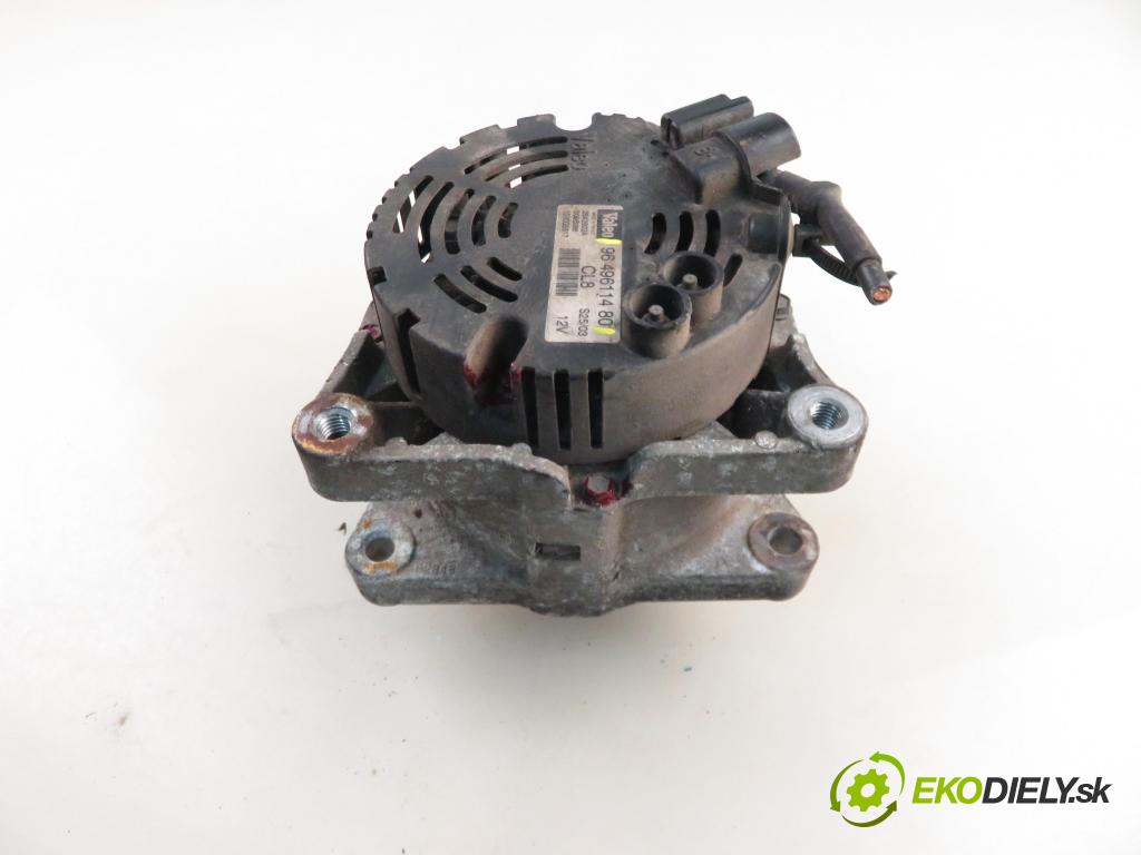 PEUGEOT 206 CC (2D) CABRIO 2005 100,00 2.0 S16 - RFN (EW10J4) 1997,00 Alternátor 9649611480 (Alternátor)