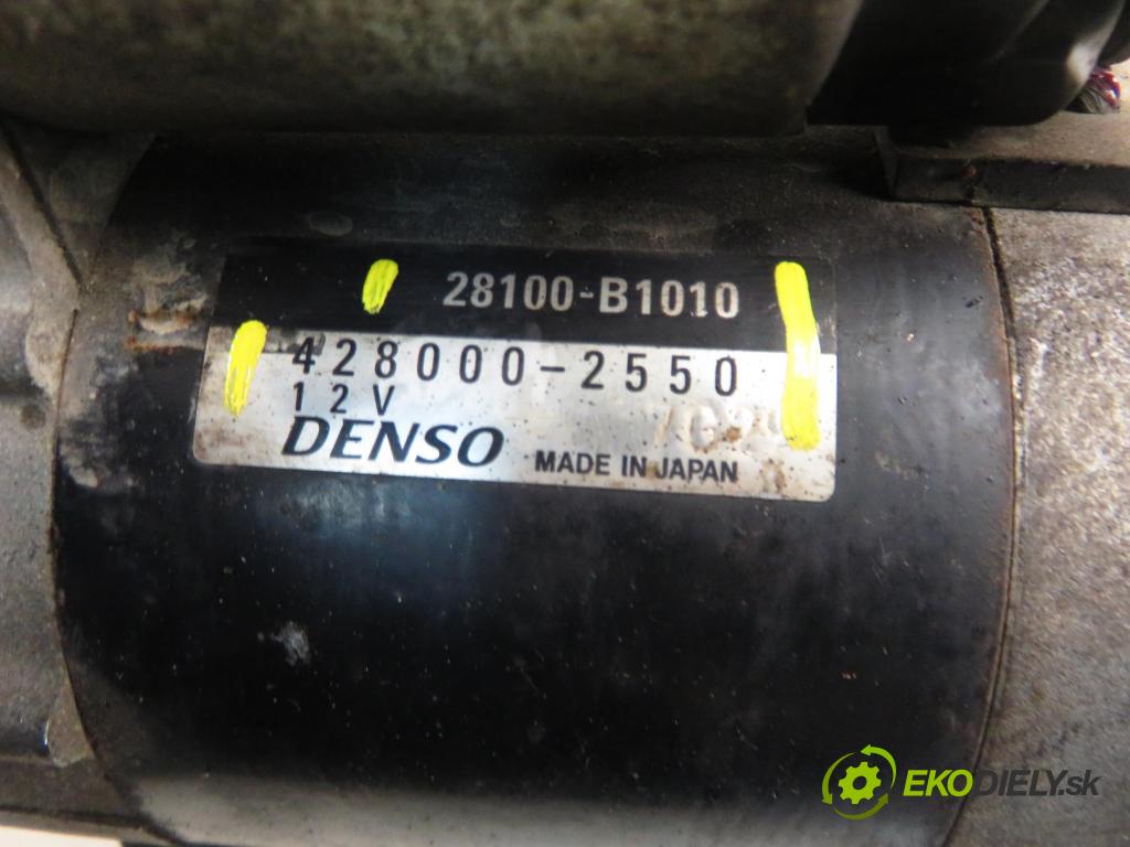 DAIHATSU SIRION (M3_) HB 2007 51,00 1.0 DVVT 4WD - 1KR-FE 998,00 Štartér 28100B1010 ; 4280002550 (Štartér)