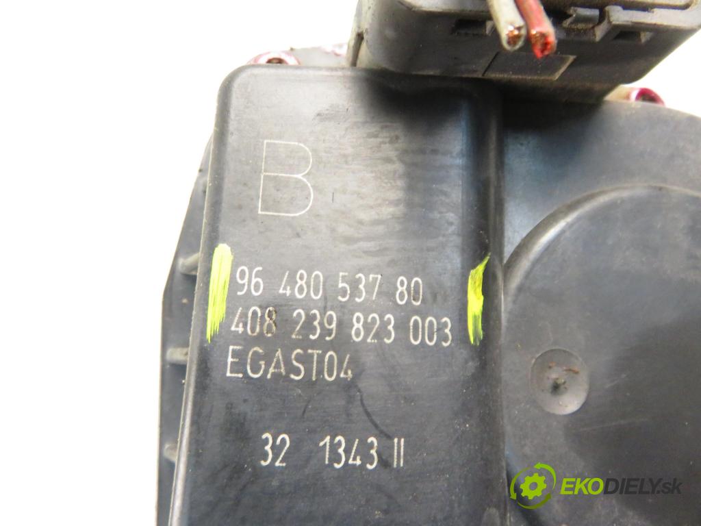 PEUGEOT 206 CC (2D) CABRIO 2005 100,00 2.0 S16 - RFN (EW10J4) 1997,00 Škrtiaca klapka 9648053780 ; 408239823003 (Škrtiaca klapka)