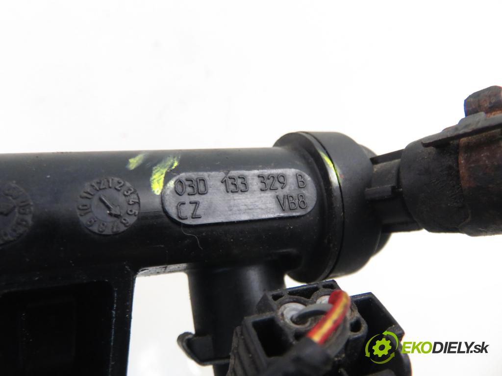 VW POLO (9N_) HB 2003 40,00 1.2 - BMD 1198,00 Lišta vstrekovacia 03D906031C ; 03D133329B ; 03D133319F (Vstrekovacia lišta)