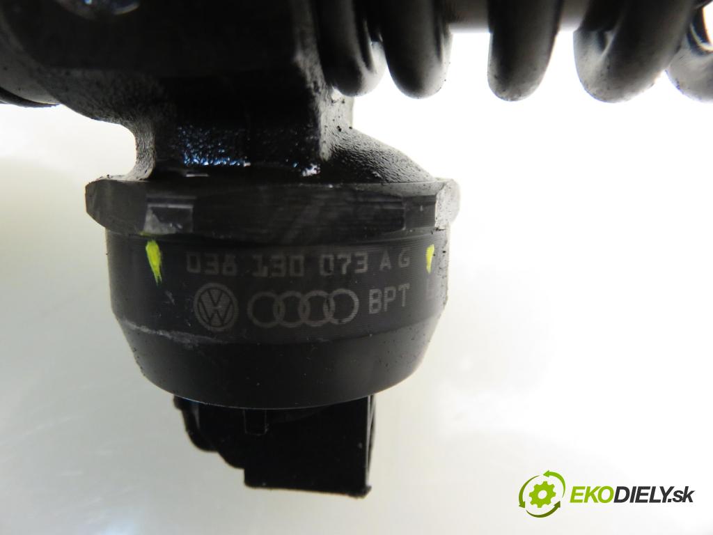 SKODA OCTAVIA II (1Z3) LIFTBACK 2005 77,00 1.9 TDI - BKC 1896,00 Vstrekovač 038130073AG (Vstrekovač paliva)