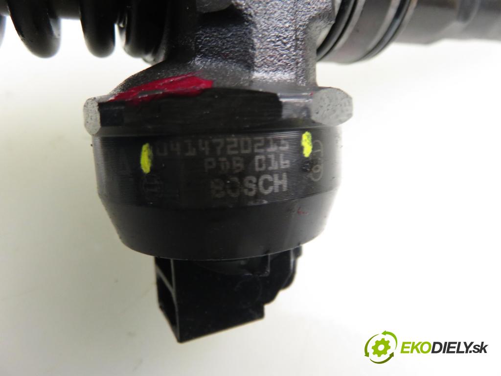 SKODA OCTAVIA II (1Z3) LIFTBACK 2005 77,00 1.9 TDI - BKC 1896,00 Vstrekovač 038130073AG ; 0414720215 (Vstrekovač paliva)