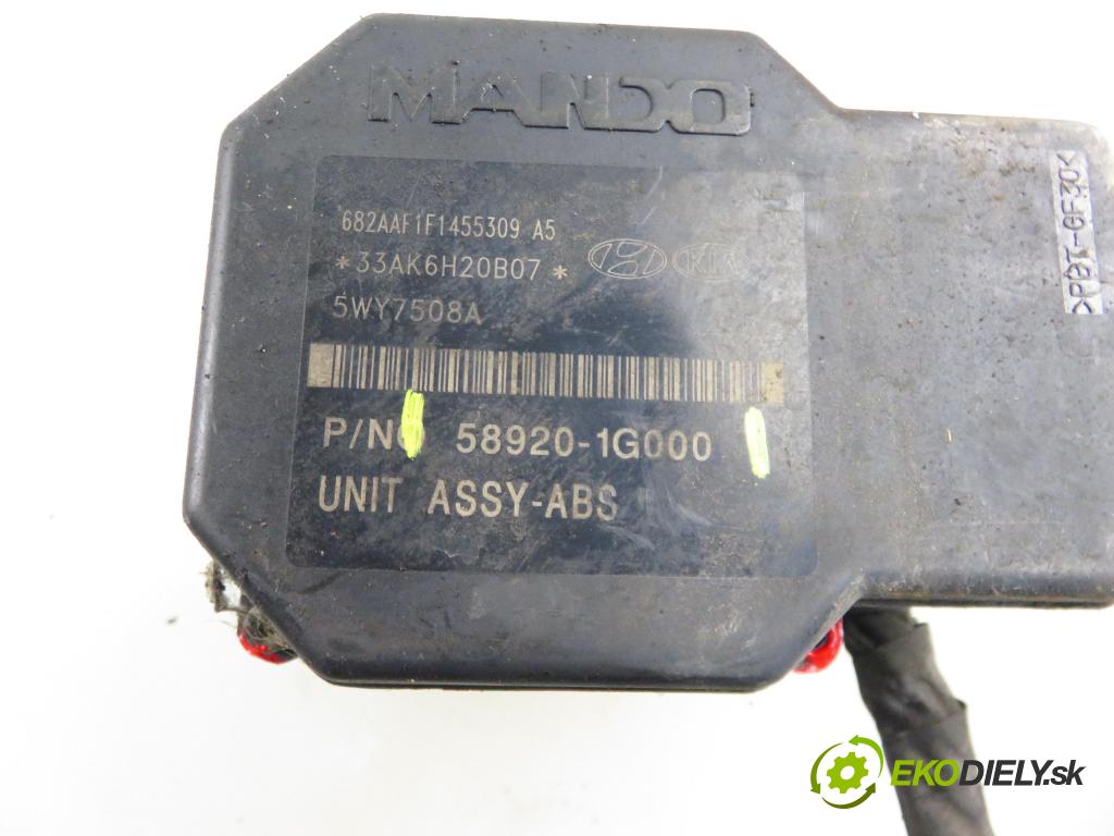 KIA RIO II (JB) SEDAN 2006 81,00 1.5 CRDi 110 - D4FA 1493,00 Pumpa ABS 589201G000 (Pumpa ABS)