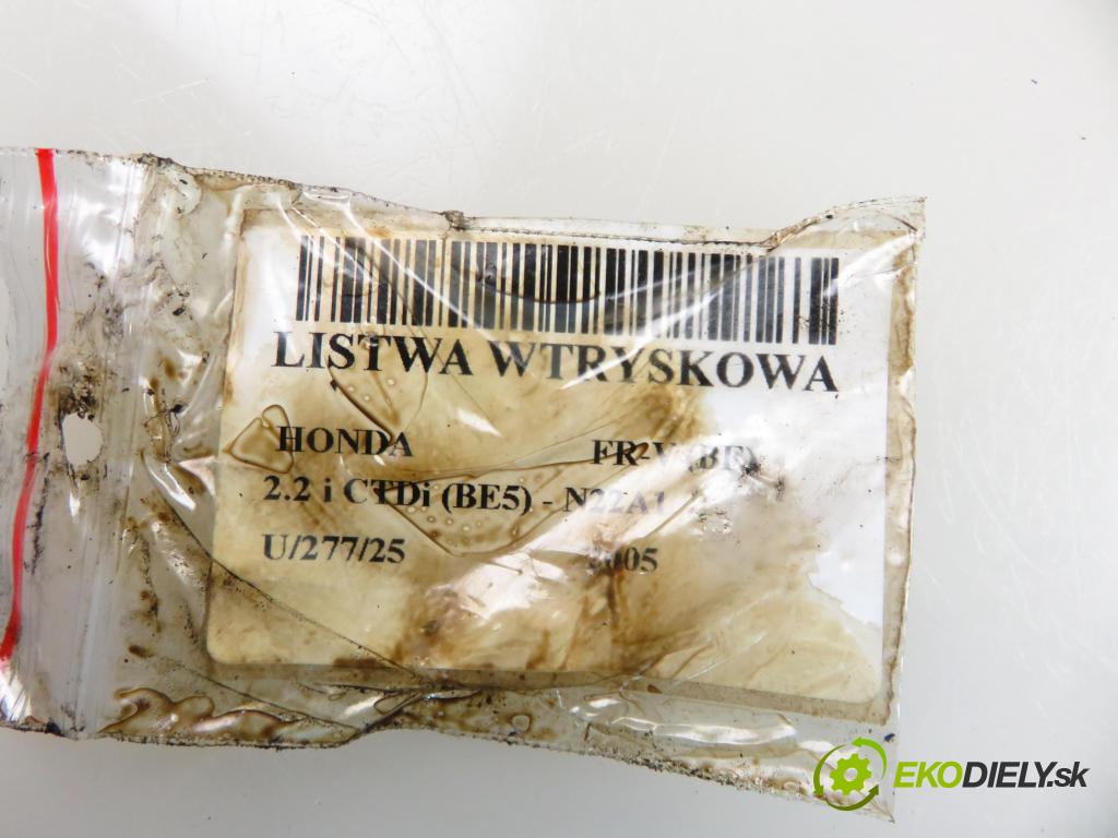 HONDA FR-V (BE) MINIVAN 2005 103,00 2.2 i CTDi 140 - N22A1 2204,00 Lišta vstrekovacia 16610RBDE01 ; 0445214051 ; 0281002534 (Vstrekovacia lišta)