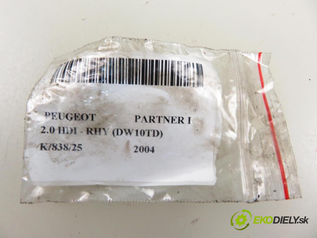 PEUGEOT PARTNER Combispace (5F) KOMBIVAN 2004 66,00 2.0 HDI - RHY (DW10TD) 1997,00 vstrekovač 9636819380 (Vstrekovač paliva)