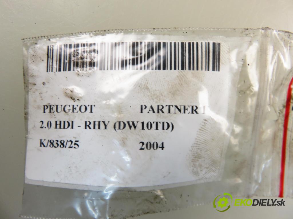 PEUGEOT PARTNER Combispace (5F) KOMBIVAN 2004 66,00 2.0 HDI - RHY (DW10TD) 1997,00 vstrekovač 9636819380 (Vstrekovač paliva)