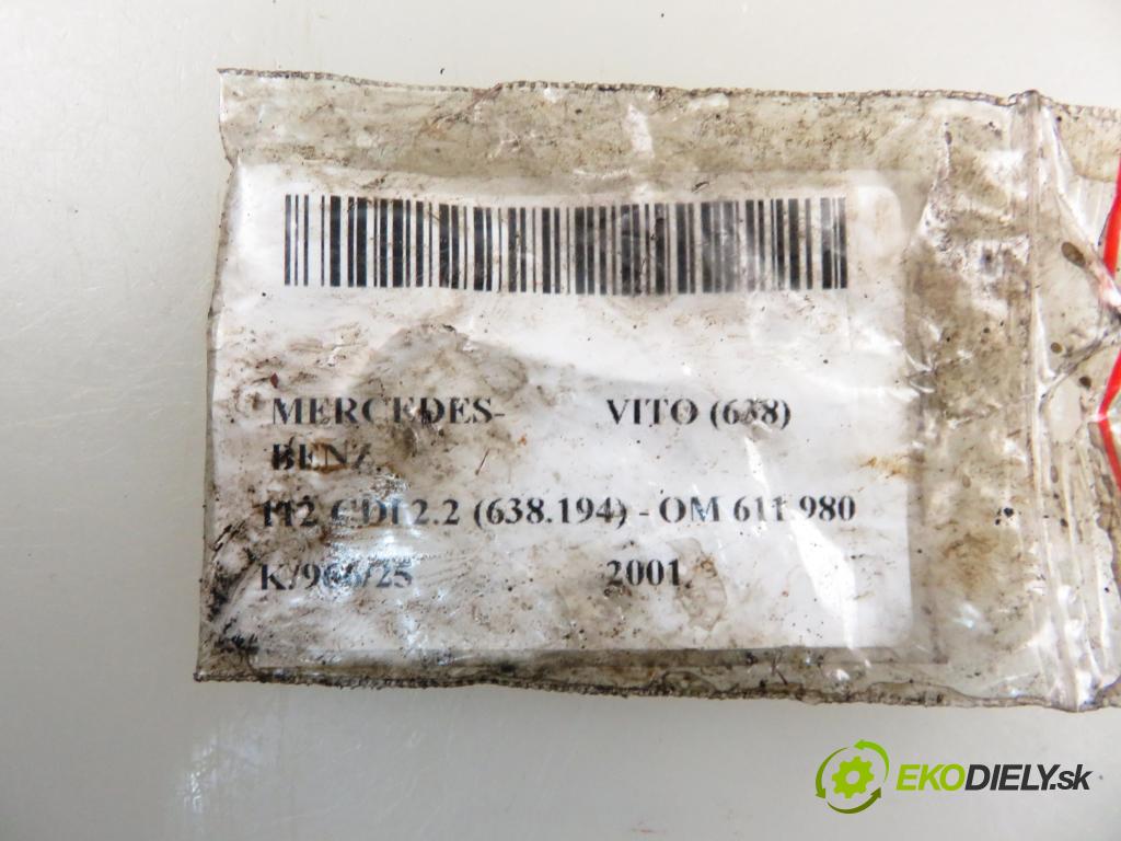 MERCEDES-BENZ VITO Autobus (638) BUS 2001 90,00 112 CDI 2.2 122  - OM 611.980 2151,00 vstrekovač 0445110035 ; 6130700187 (Vstrekovač paliva)