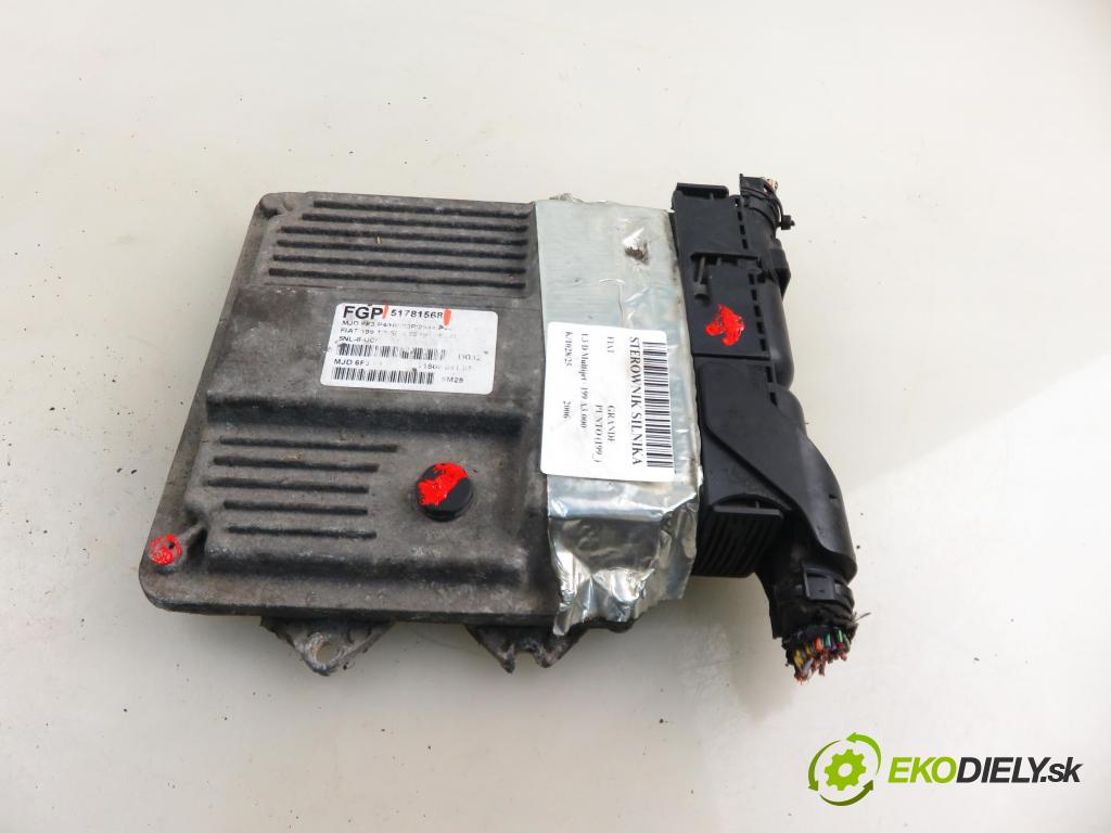 FIAT GRANDE PUNTO (199_) HB 2006 66,00 1.3 D Multijet 90 - 199 A3.000 1248,00 Riadiaca jednotka Motor 51781568