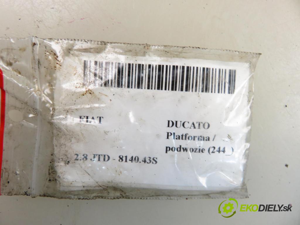 FIAT DUCATO Platforma / podwozie (244_) KABINA/PLATFORMA 2005 94,00 2.8 JTD 2798,00 vstrekovač 0445120002 (Vstrekovač paliva)